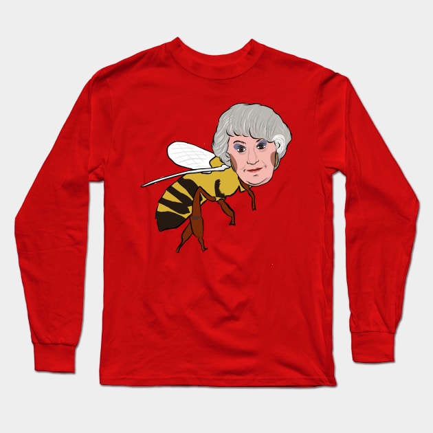 Bee Arthur Long Sleeve T-Shirt by PlasticandPlush